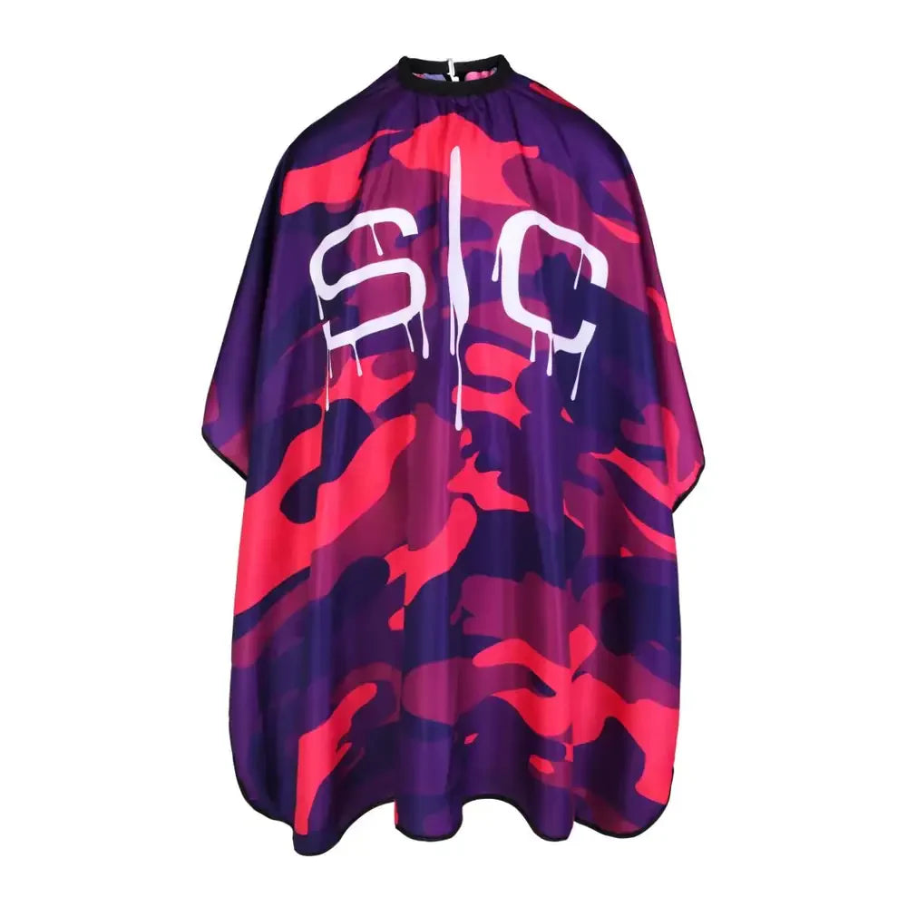 StyleCraft Professional Pink Camo Hair Cutting Cape