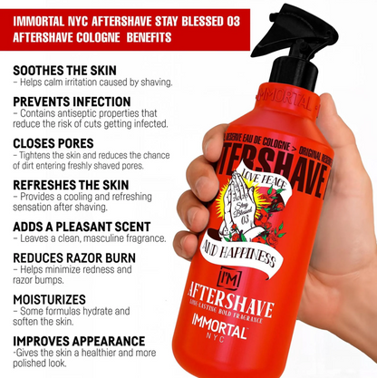 Immortal NYC Stay Blessed 03 Aftershave (500 ml/16.9oz)