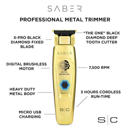 StyleCraft Saber Trimmer – Gold