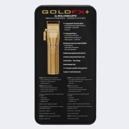 BABYLISSPRO GOLDFX ALL-METAL LITHIUM CLIPPER