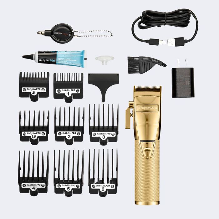 BABYLISSPRO GOLDFX ALL-METAL LITHIUM CLIPPER