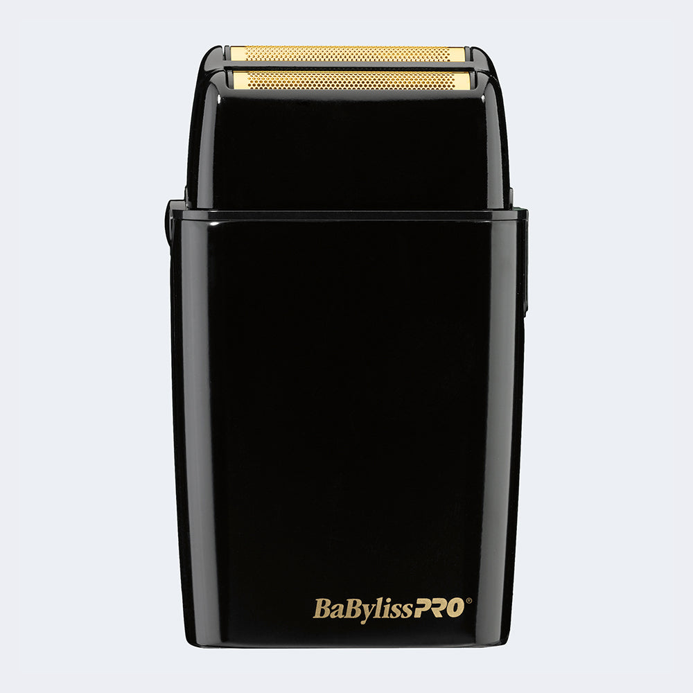 BABYLISSPRO FOILFX02 CORDLESS BLACK METAL DOUBLE FOIL SHAVER