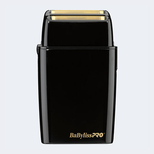 BABYLISSPRO FOILFX02 CORDLESS BLACK METAL DOUBLE FOIL SHAVER