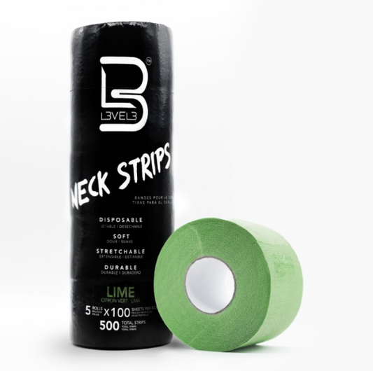 L3VEL3 Neck Strips - Lime
